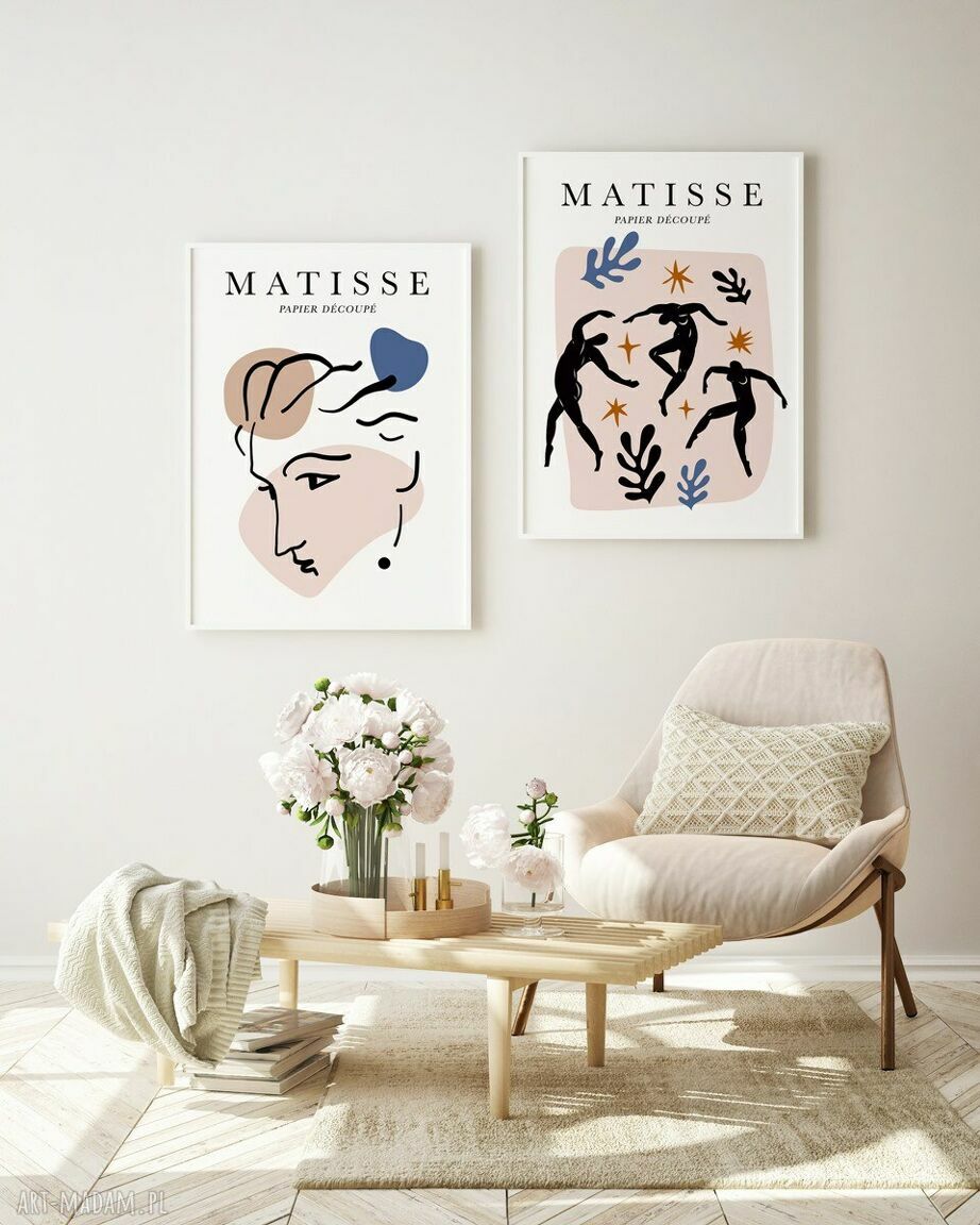 Matisse “Ludzie” - zestaw plakatów 40x50 cm (2 szt.)
