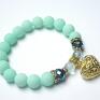 oryginalne bransoletki jadeity mint heart /08.01.16/