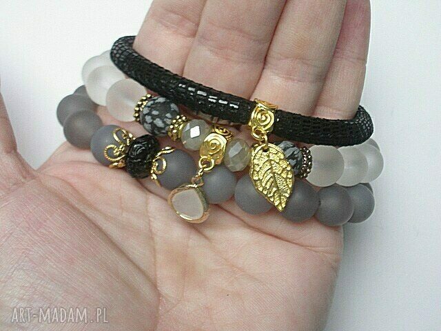 BLACK FLOWER /17.12.15/ SET Handmade