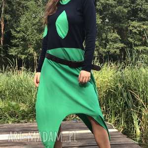 autumn dress - zielone sukienki