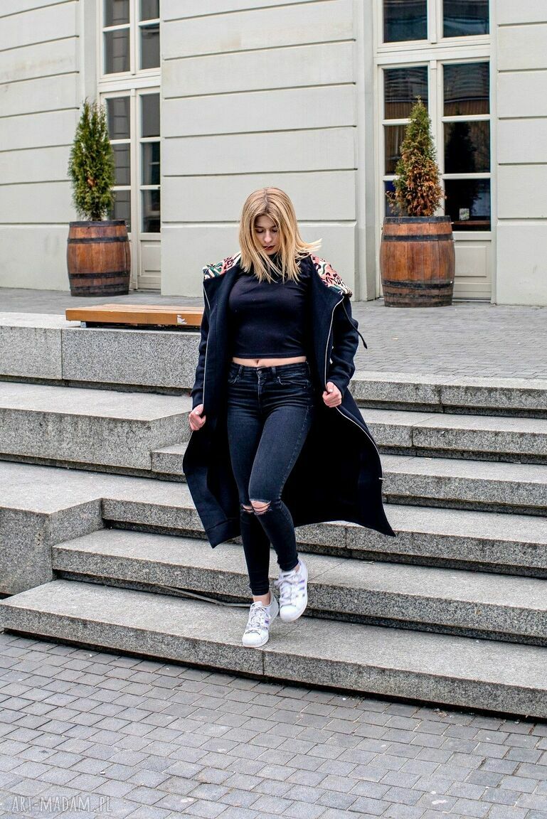 płaszcze: Mega długa bluza Brazylia HandMade