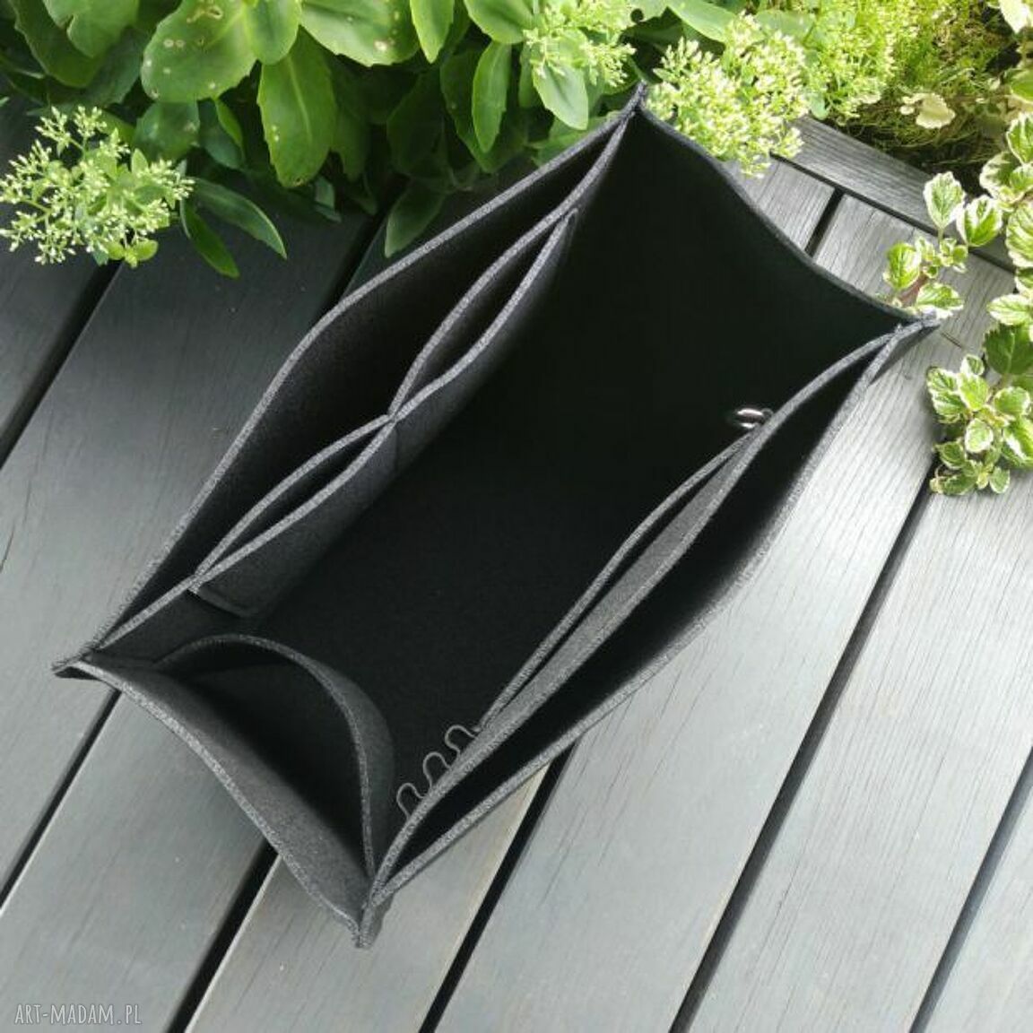 MEGA organizer do torebki 3XL - czarny