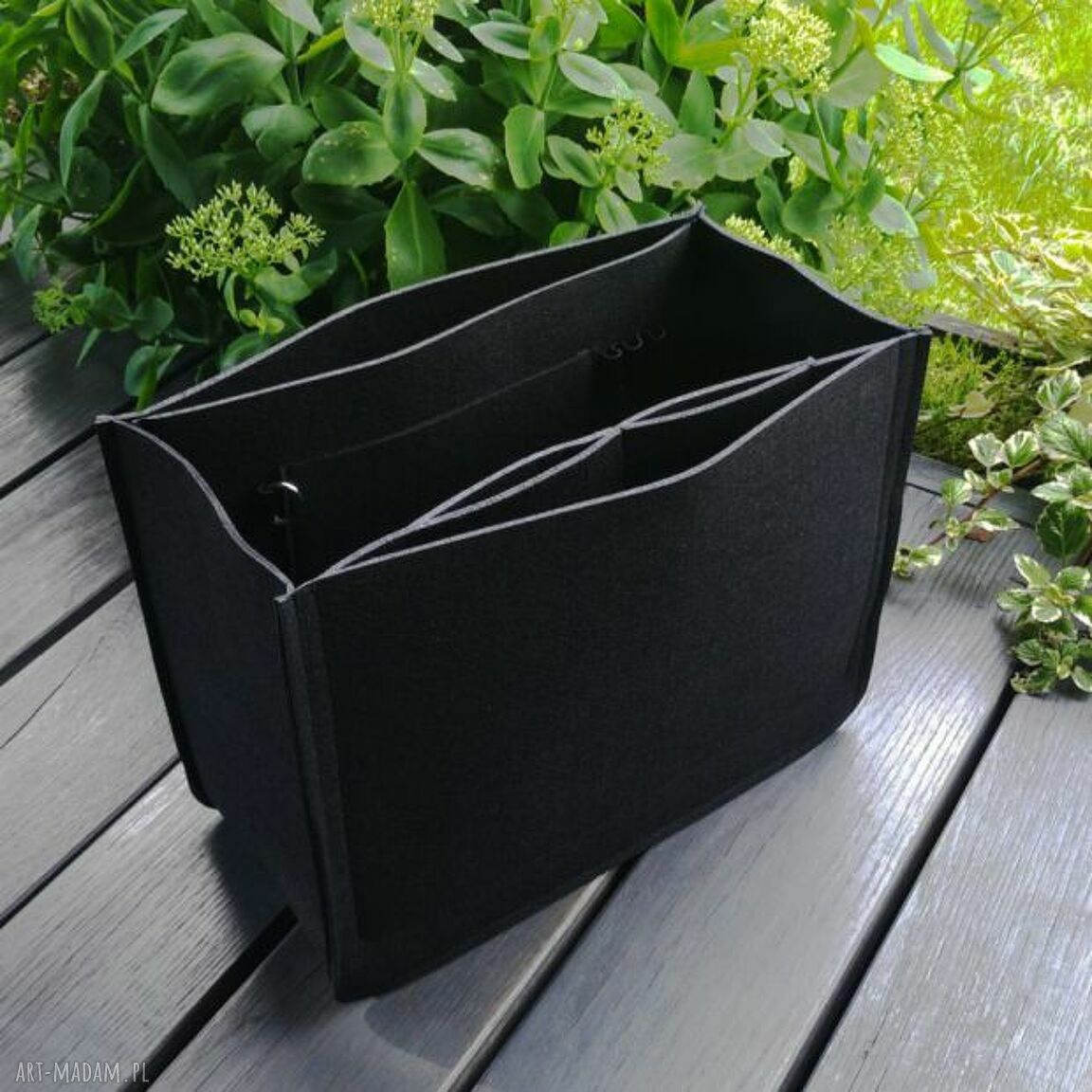 MEGA organizer do torebki 3XL - czarny