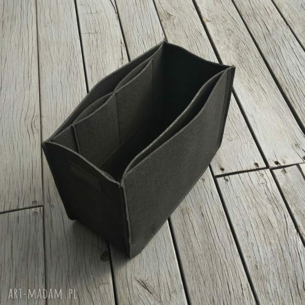 MEGA organizer do torebki 3XL - czarny