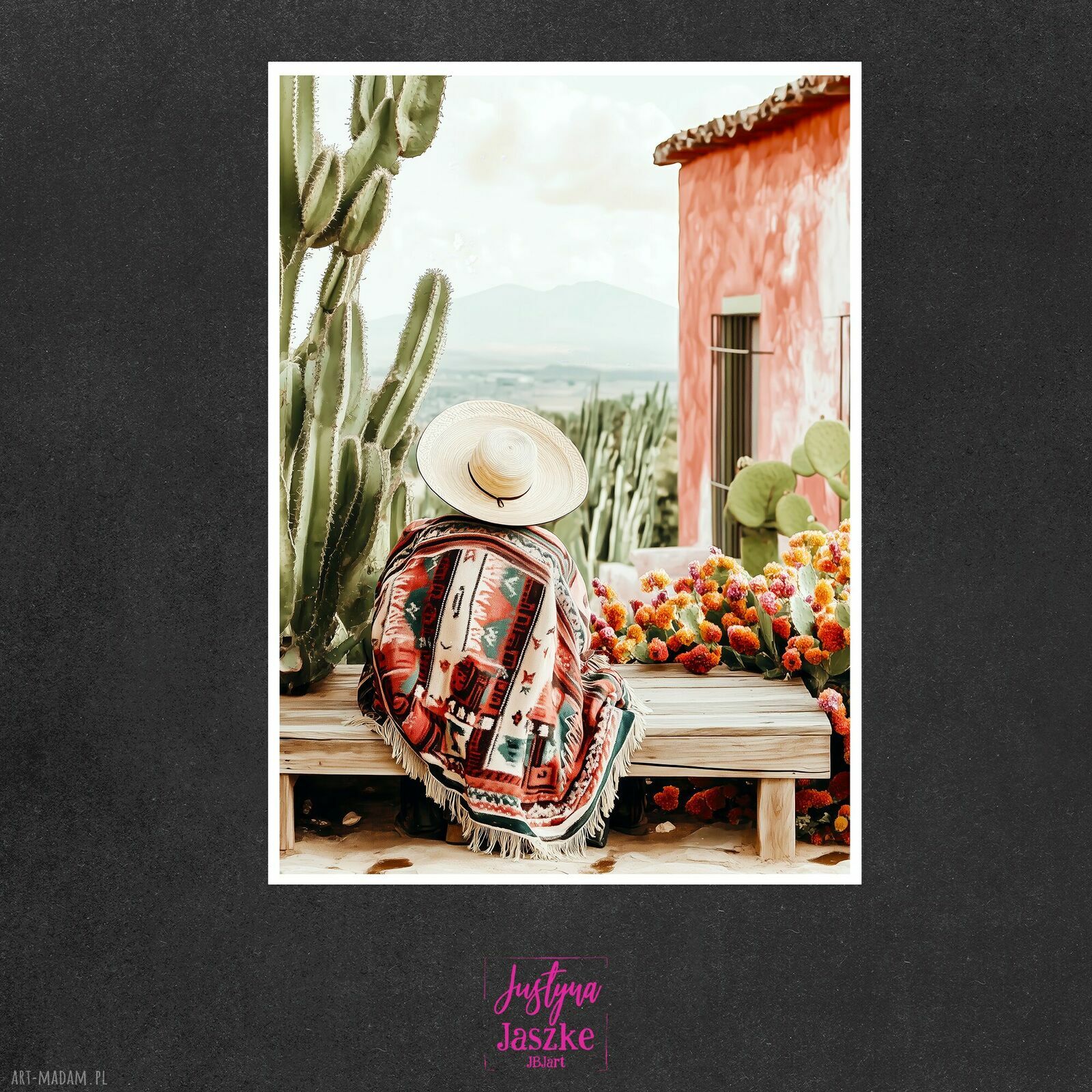 grafika meksykański sen zestaw 9 grafik 13x18 cm ღ art-Madam.pl