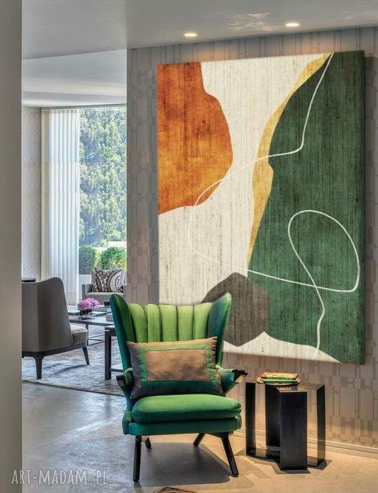 Melange Colours - wielkoformatowy obraz abstrakcyjny art&texture 80x170 cm