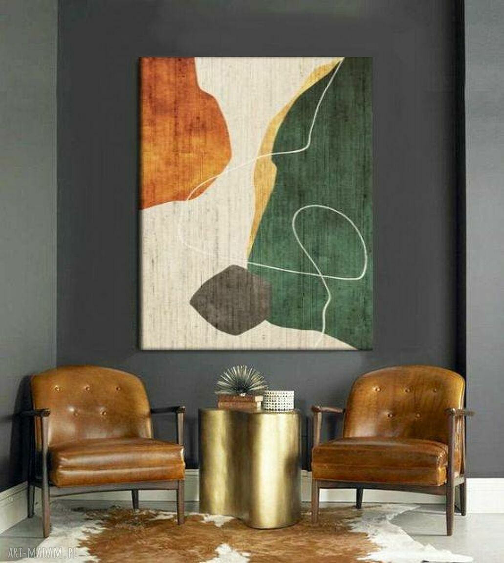 Melange Colours - wielkoformatowy obraz abstrakcyjny art&texture 80x170 cm