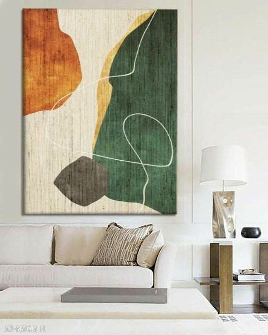 Melange Colours - wielkoformatowy obraz abstrakcyjny art&texture 80x170 cm