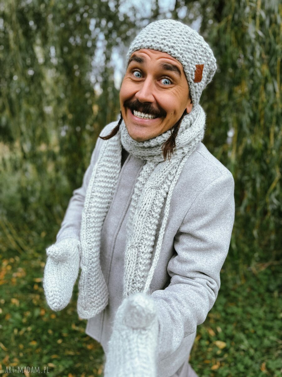 Męska czapka zimowa Neverland z merino, alpaka i jedwabiem