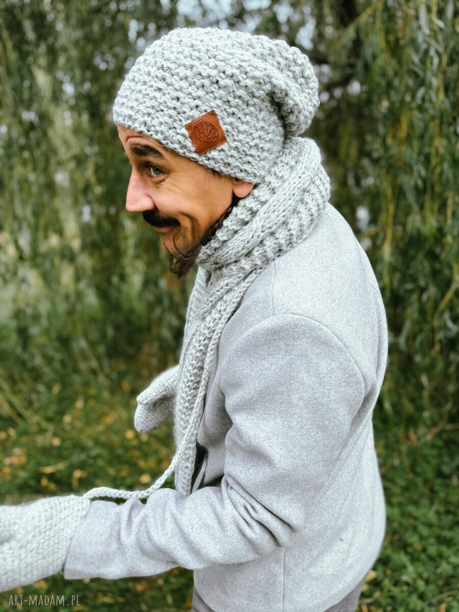 Męska czapka zimowa Neverland z merino, alpaka i jedwabiem
