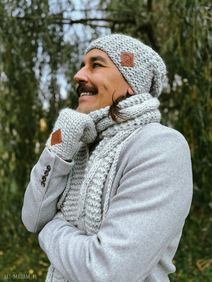 Męska czapka zimowa Neverland z merino, alpaka i jedwabiem