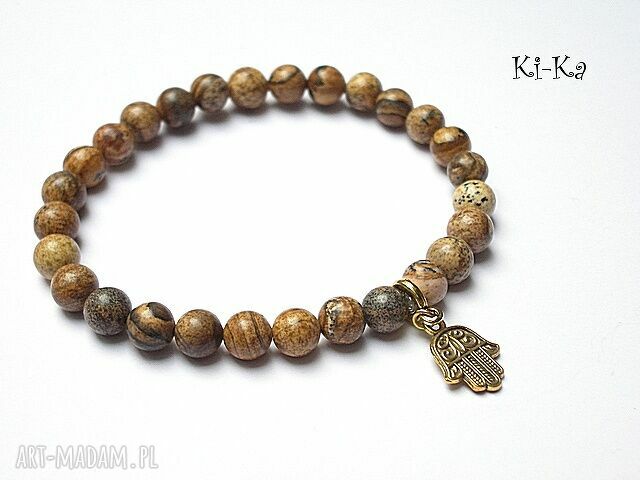 MENS COLLECTION GOLD HAMSA ręczne wykonanie