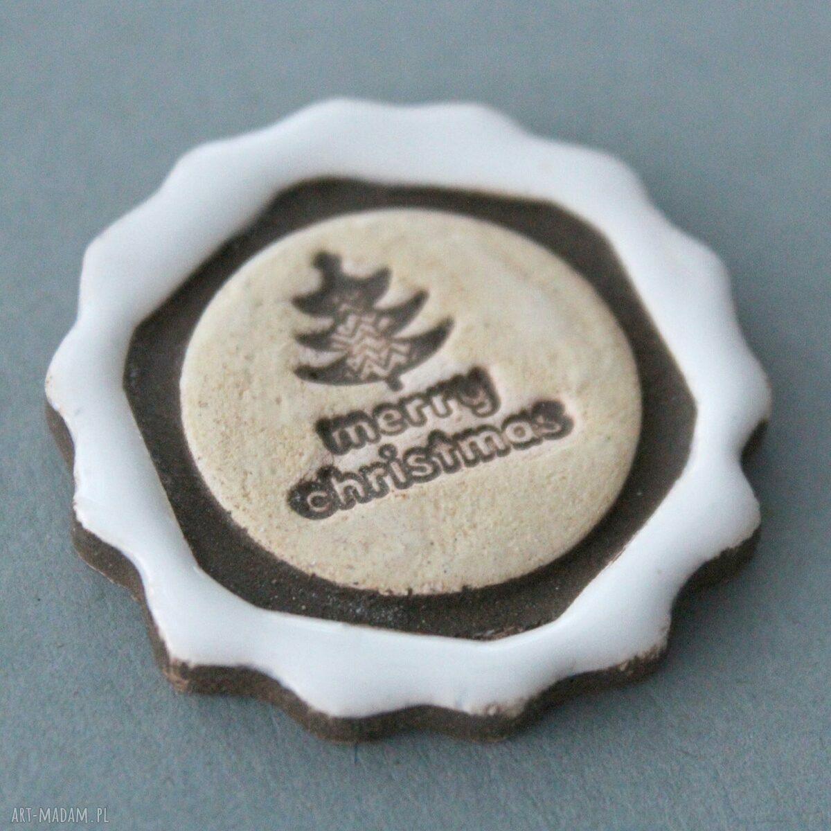 Ceramiczne magnesy Messengery na lodówkę - komplet 7