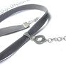 naszyjniki choker - /grey/ black