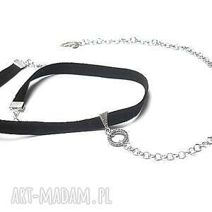 choker - smycz black