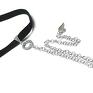 unikatowe naszyjniki choker - /smycz/ black