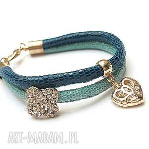 ki ka pracownia strap - blue double 05 05 15 - turkusowe