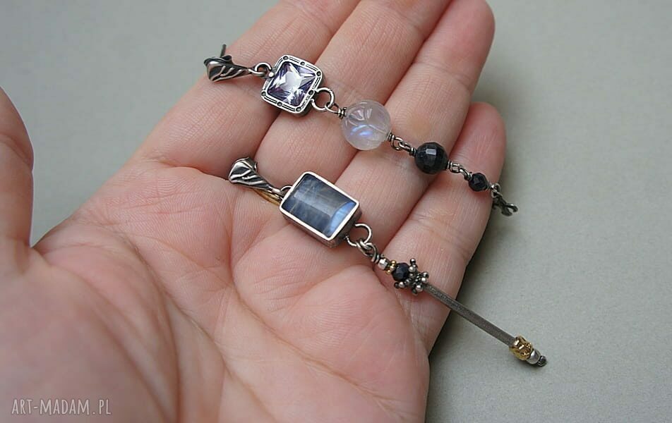 kolczyki: Zamówienie Berło kolczyki Handmade