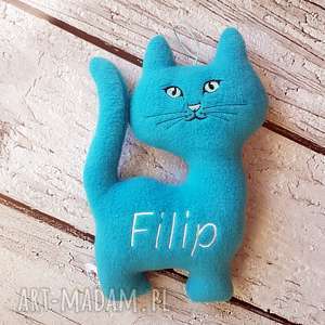 tiny art personalizowany kotek - przytulanka