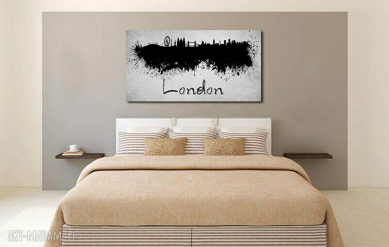 Miasto London 3 - obraz na płótnie 120x70 cm, gotowy do powieszenia