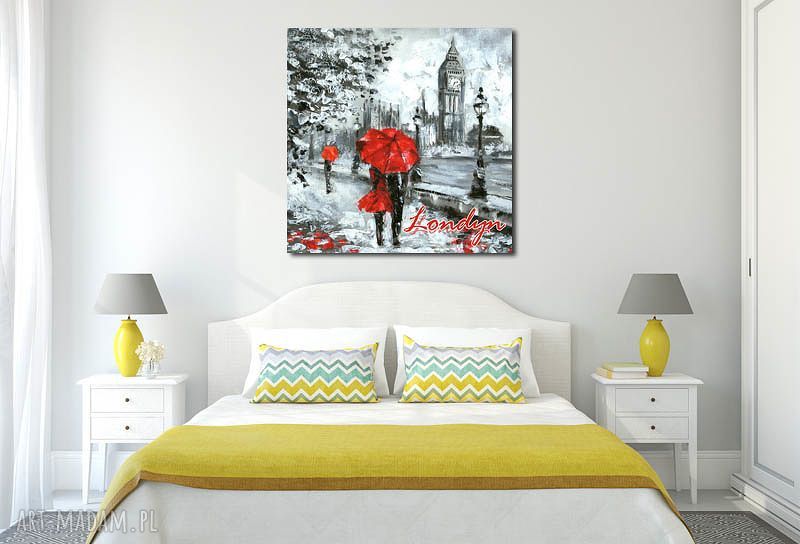 Obraz Londyn Miasto 9 80x80 cm na płótnie - XXL, gotowy do zawieszenia