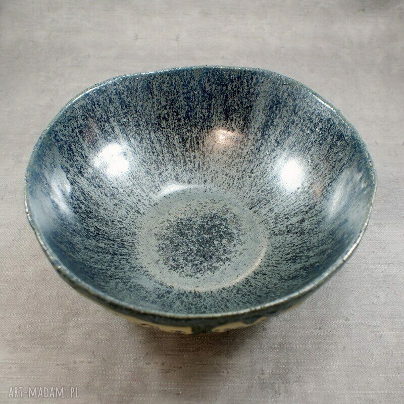 Micha na cukierasy - nieregularna patera ceramiczna do kuchni i salonu
