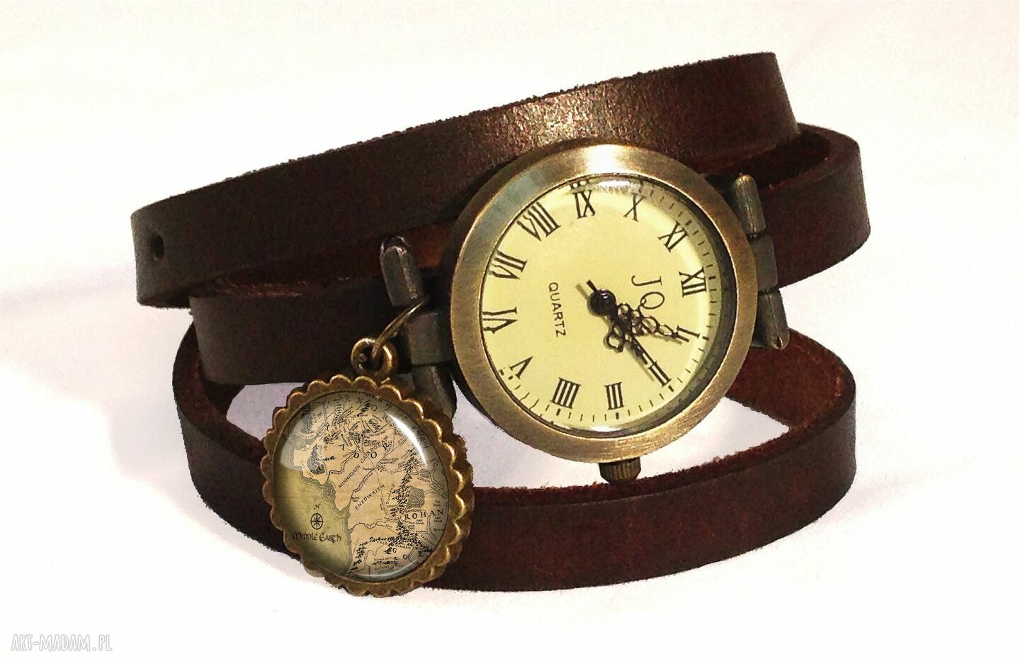 naszyjniki: Middle Earth Medalion z łańcuszkiem HandMade