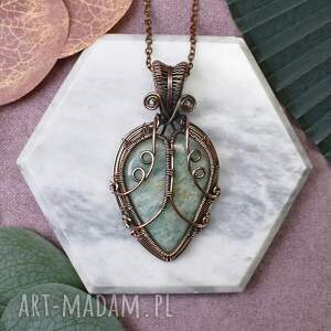 spirit of copper miedziany wisiorek wire wrapping