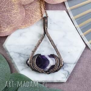 spirit of copper miedziany wisiorek wire wrapping