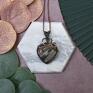 czarne wisiorki wisiorek wire wrapping miedziany