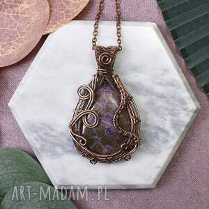 spirit of copper miedziany wisiorek wire wrapping