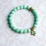 bransoletki mint gold patina : hamsa