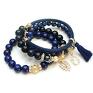 bransoletki kamienie naturalne dark blue vol. 5 /10.05.24/ - set