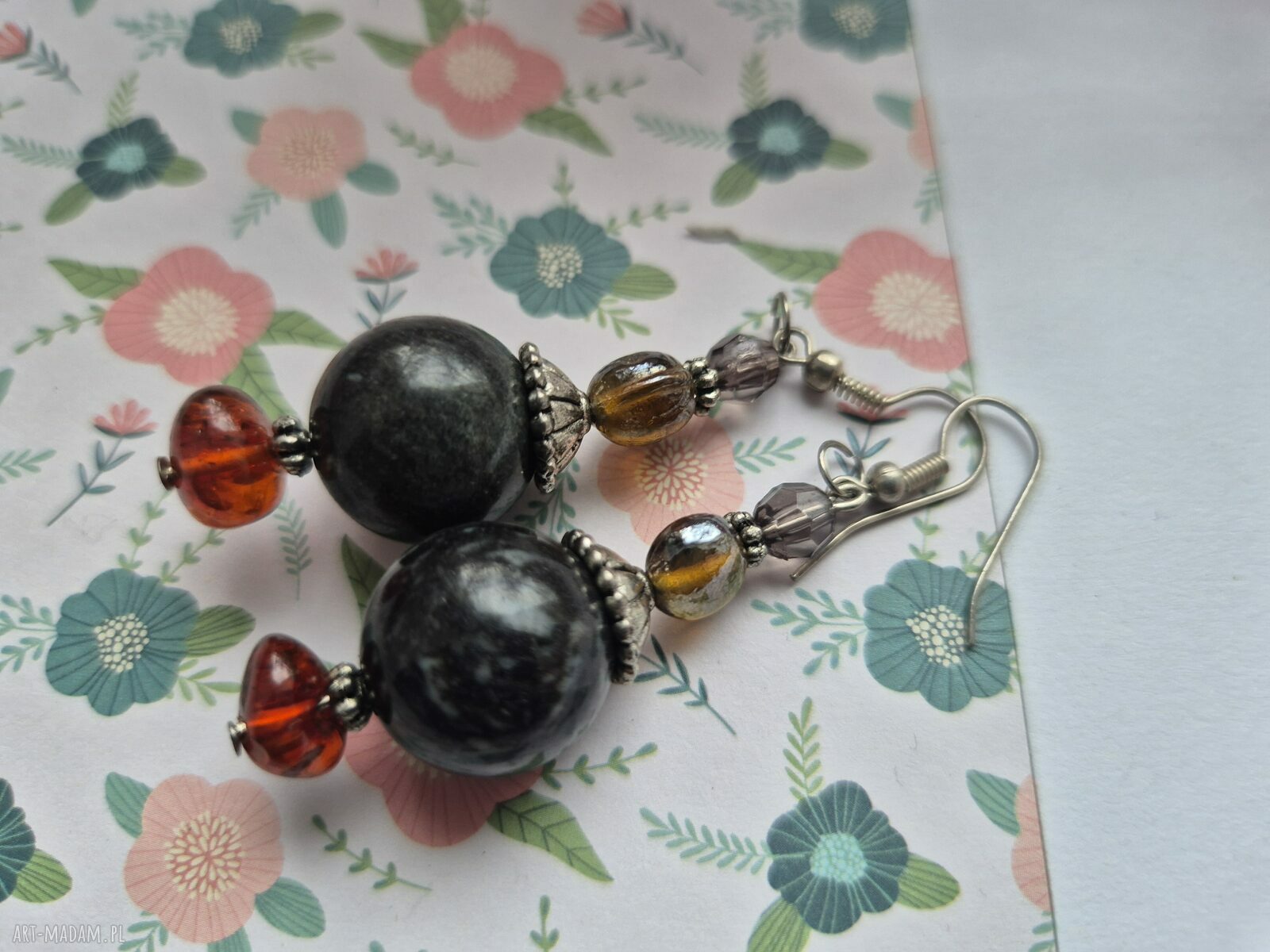 Kolczyki Minerały Box e1 - lekkie, kolorowe rękodzieło boho