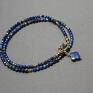 hand made naszyjniki lapis lazuli /choker/ vol. 5 szlachetna kolekcja