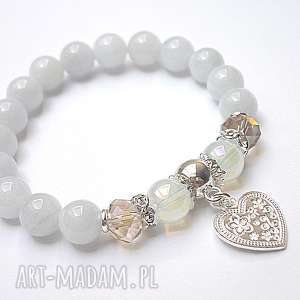 light blue heart vol 2 13 08 16 - srebrne bransoletki