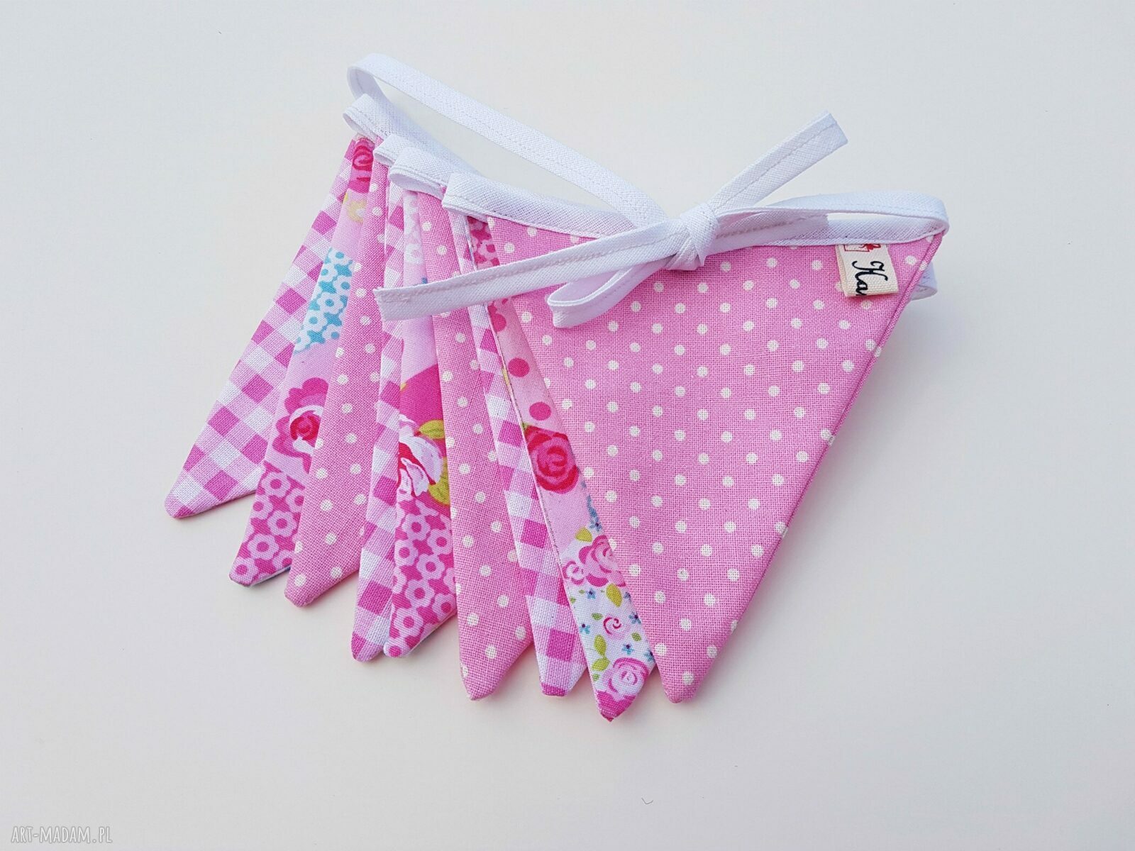 mini girlanda pink HandMade