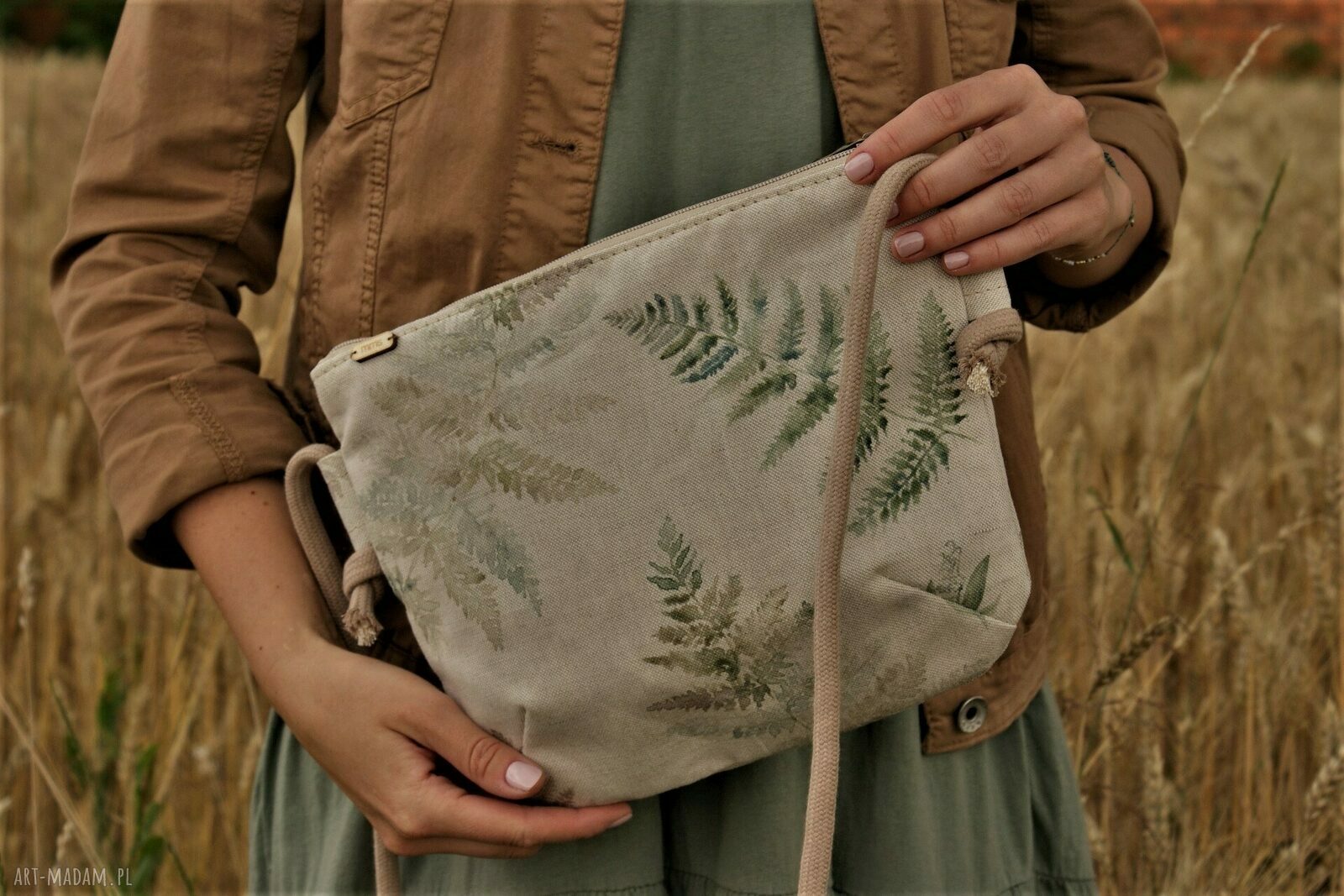 Mini plecionka paproć HandMade