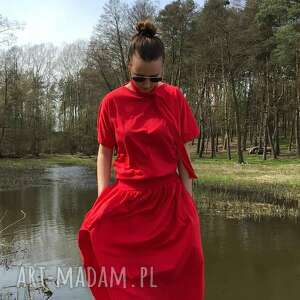 red dress ququ design