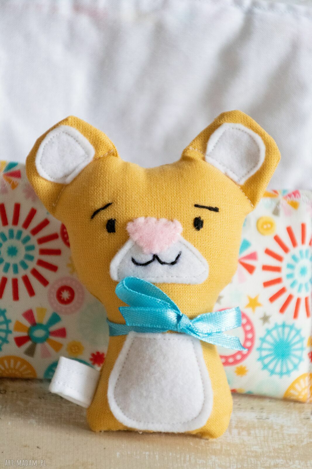 Minisie w śpiworku - Misiu miodowy (mini miś 9 cm)