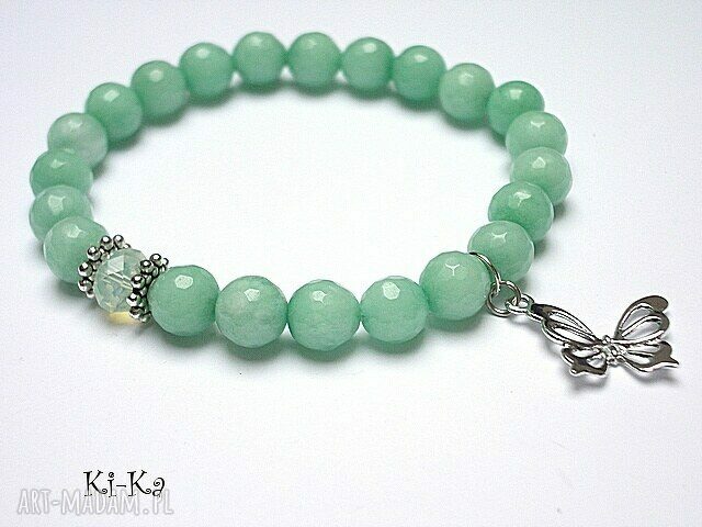mint butterfly hand made