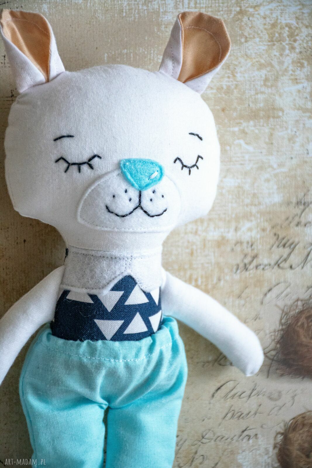 Ręcznie robiona maskotka - wyjątkowa przytulanka handmade