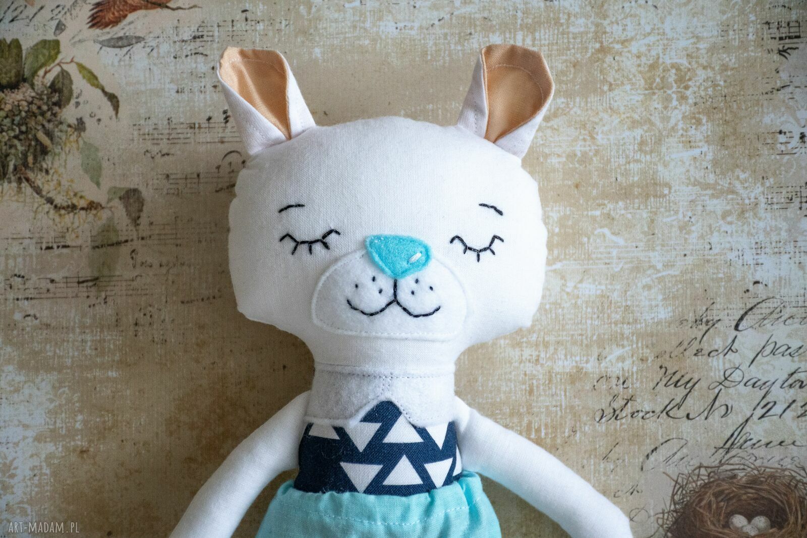 Ręcznie robiona maskotka - wyjątkowa przytulanka handmade