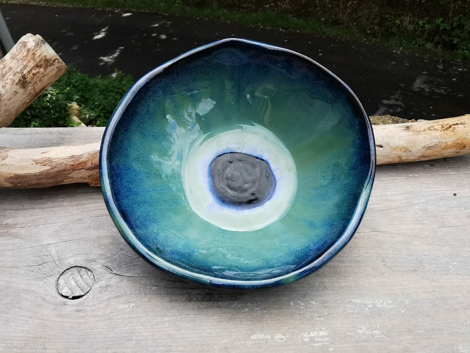 Ceramiczna misa z oczkiem (c308)