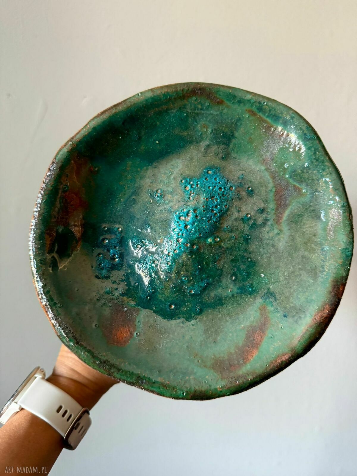Misa ceramiczna handmade z kolekcji 'Morskie opowieści'