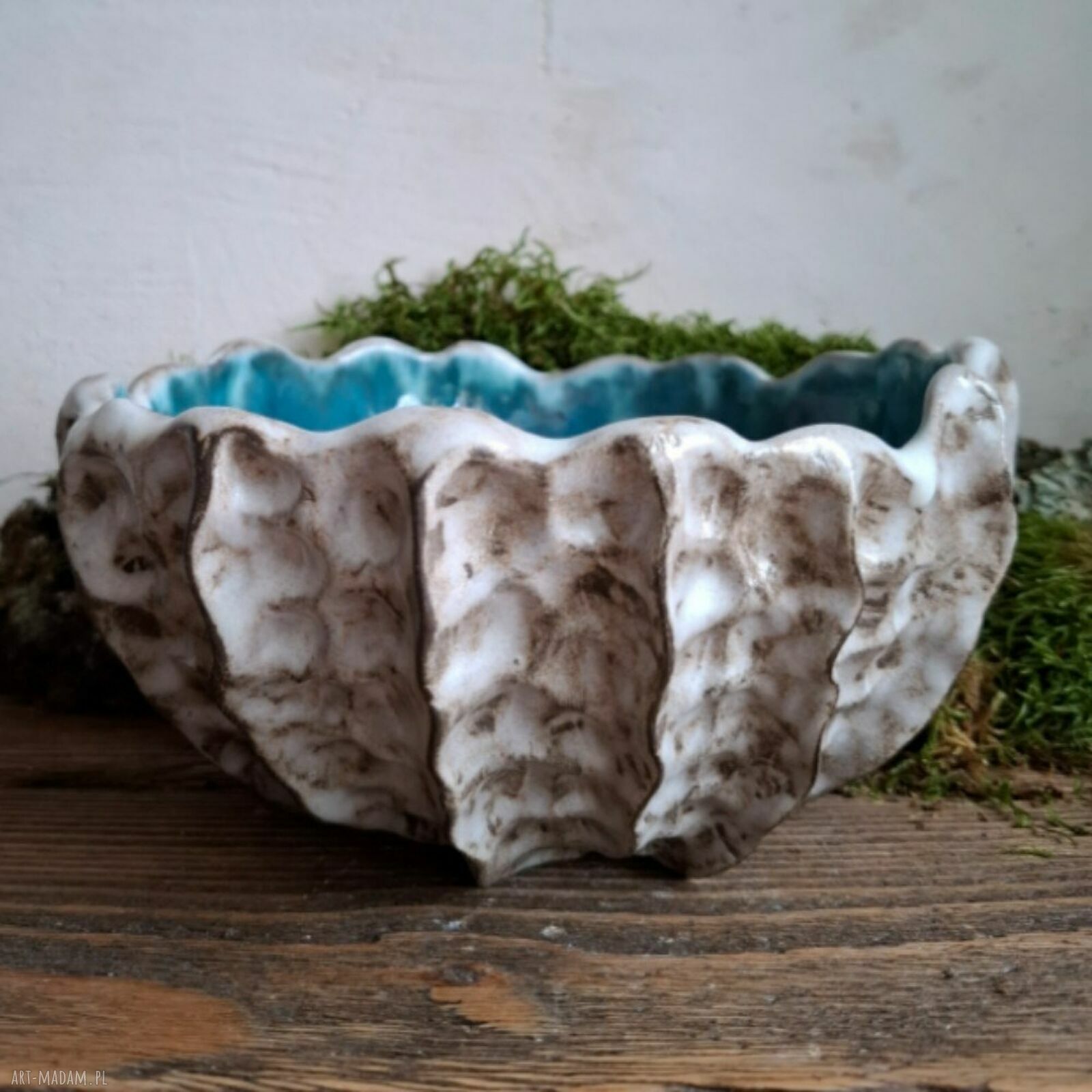 Misa ceramiczna Muszla - morski akcent w Twojej kuchni