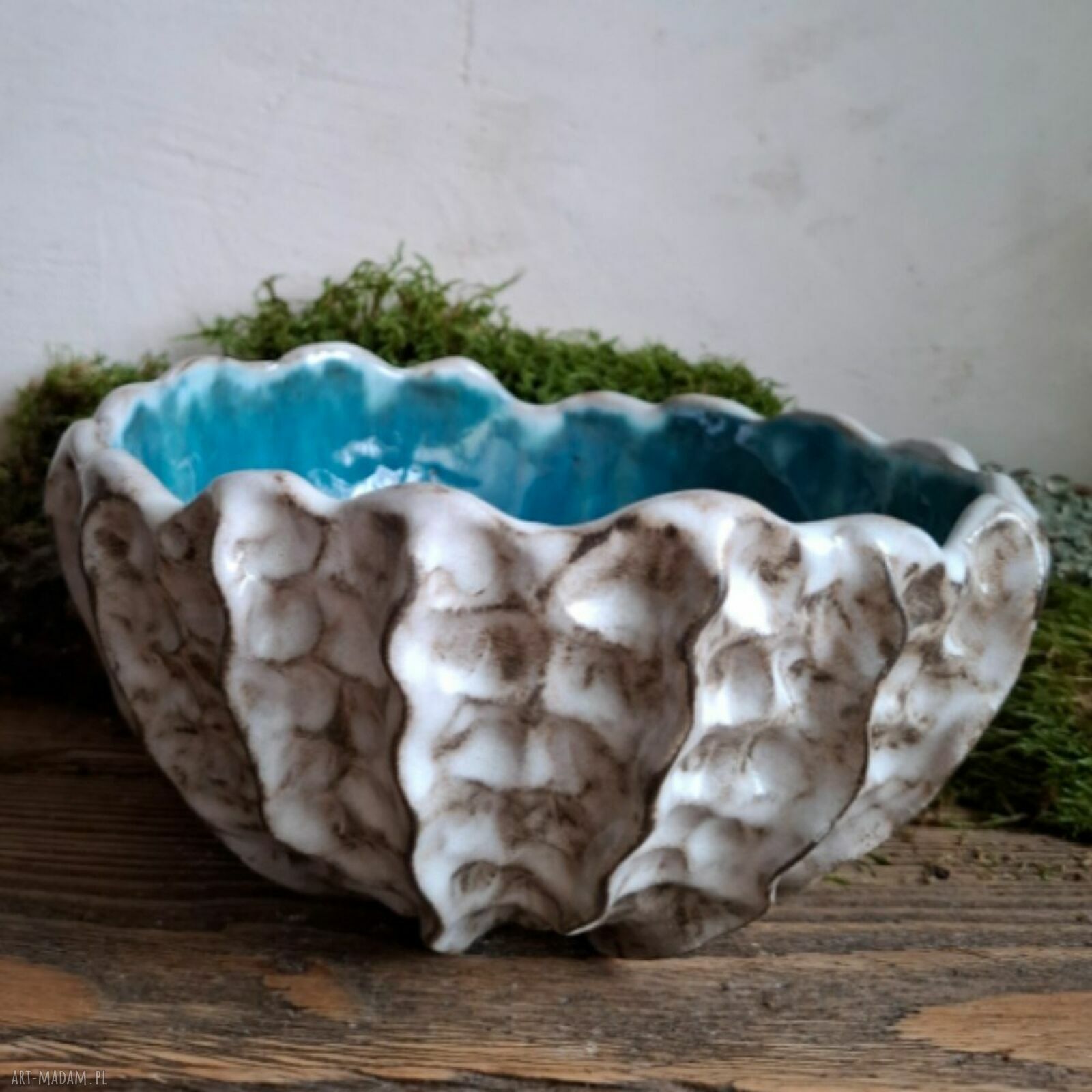 Misa ceramiczna Muszla - morski akcent w Twojej kuchni