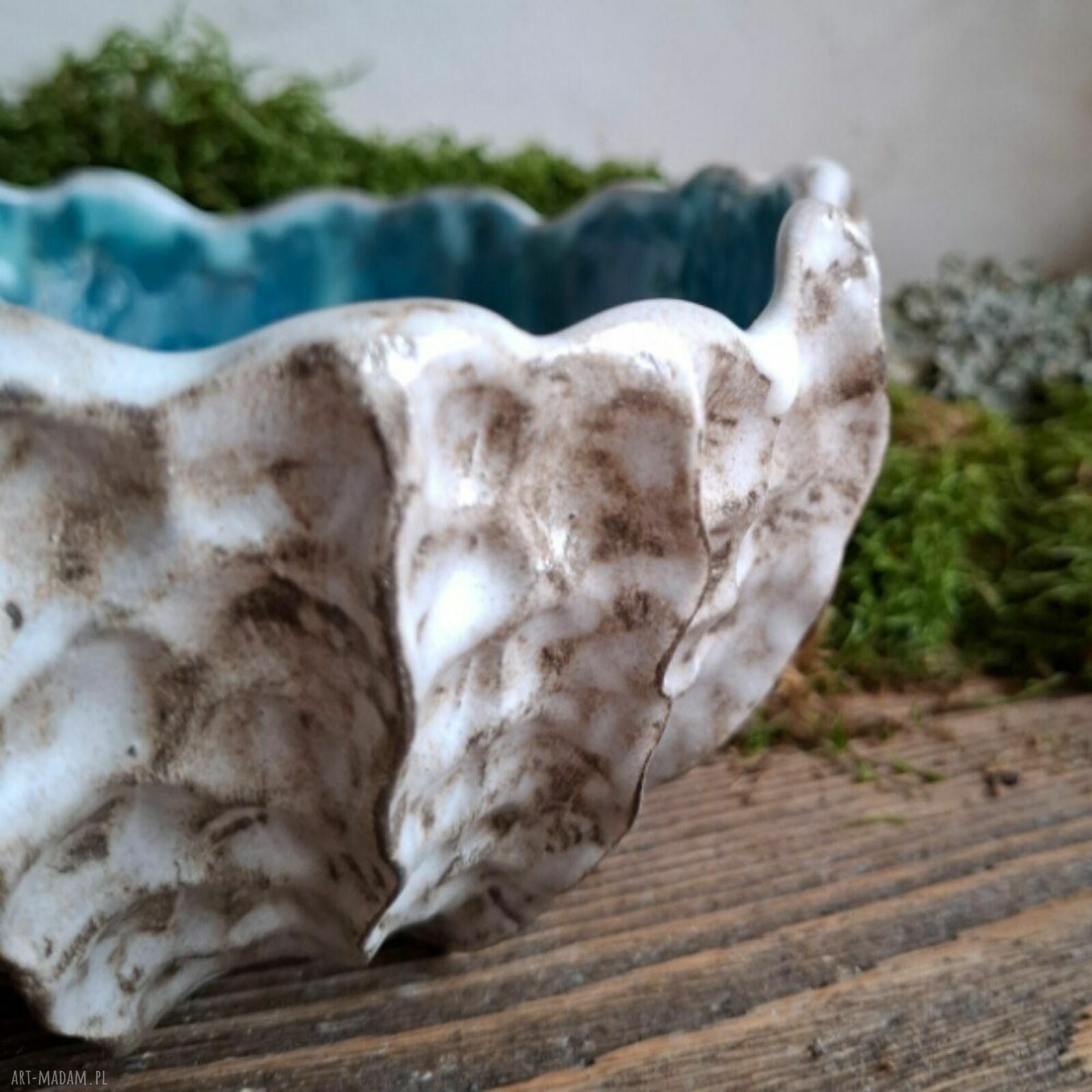 Misa ceramiczna Muszla - morski akcent w Twojej kuchni