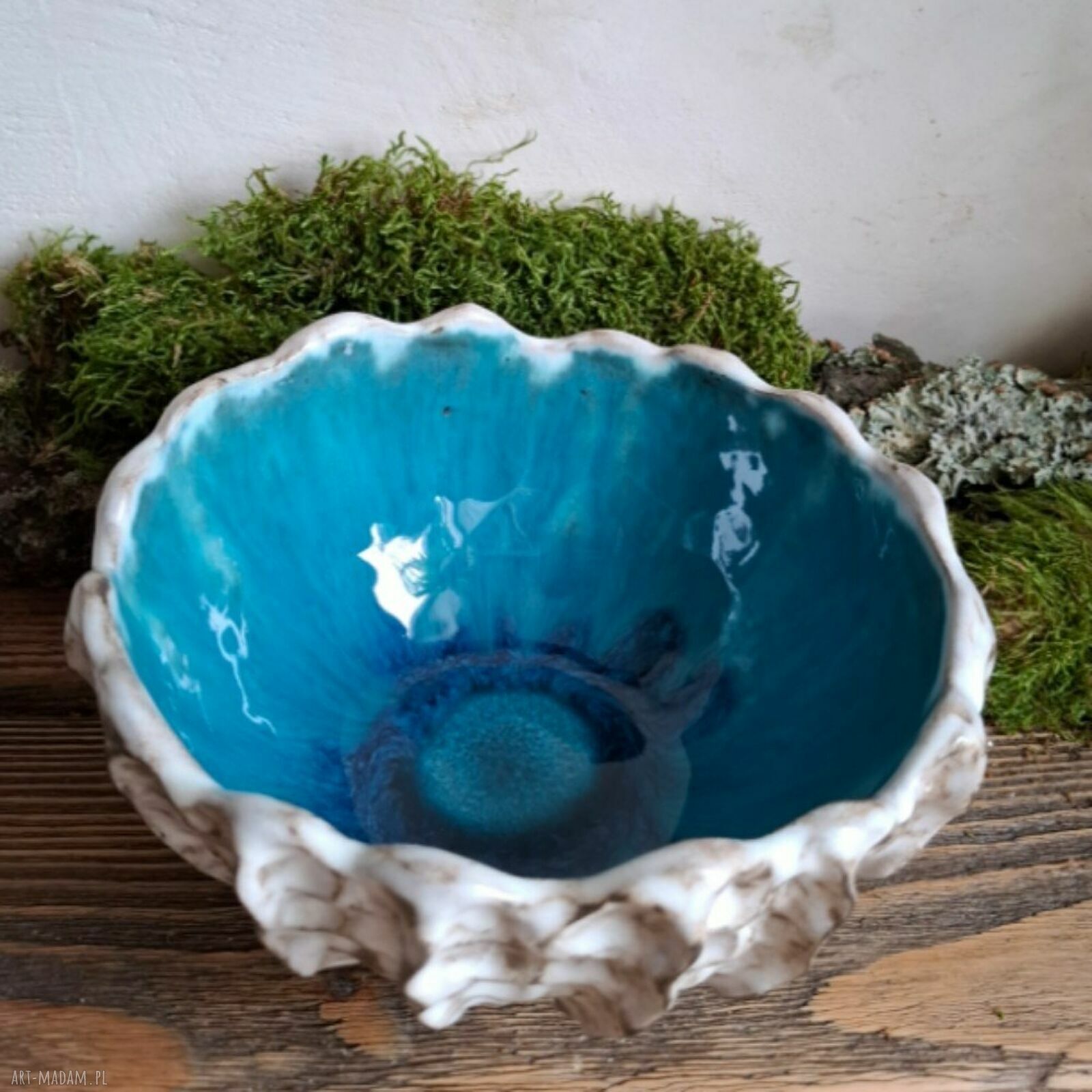 Misa ceramiczna Muszla - morski akcent w Twojej kuchni