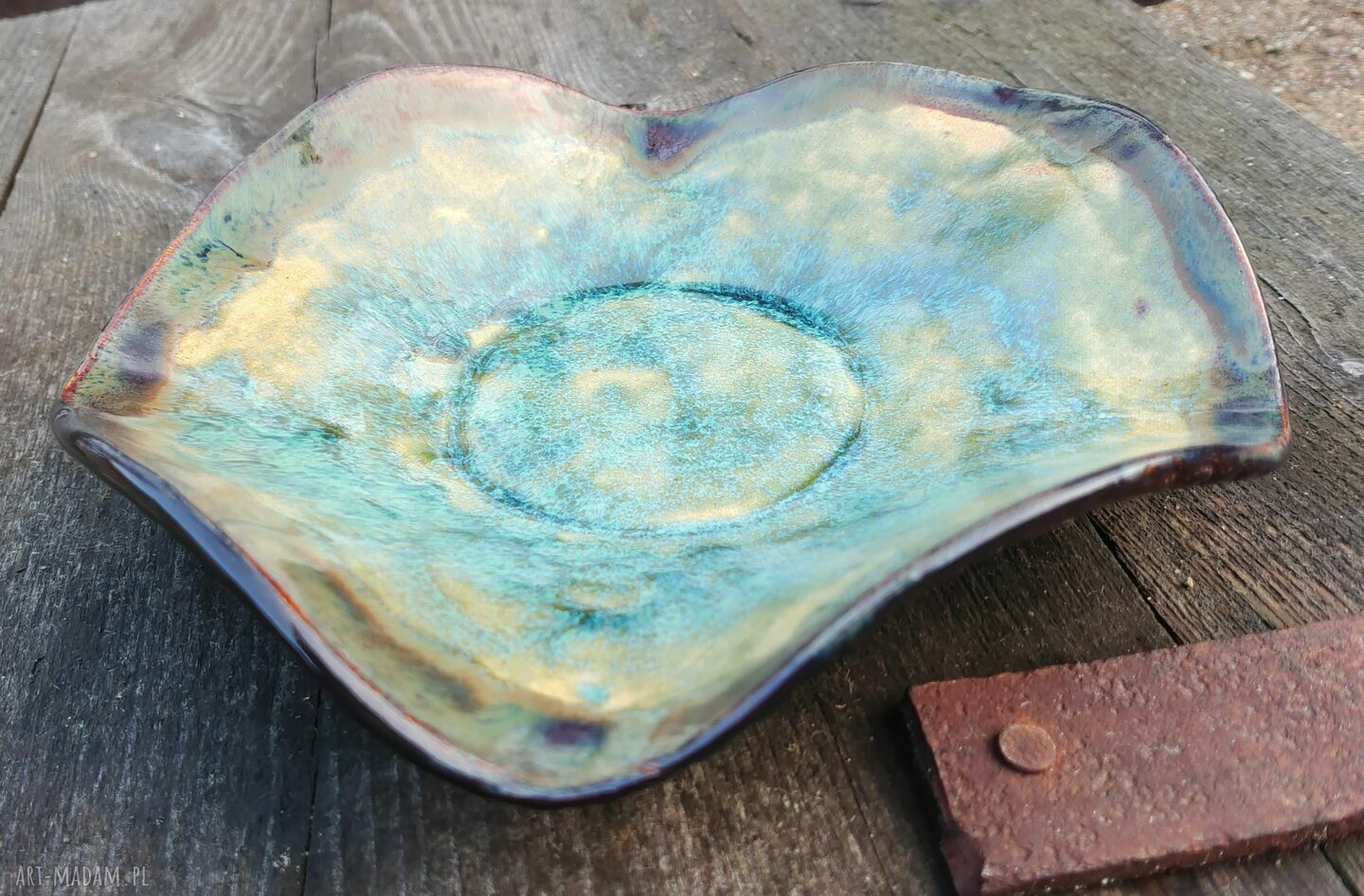 Ceramiczna misa koronkowa (c757)